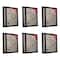 6 Packs: 2 ct. (12 total) 9" x 12" Black Wall Frames, Logan by Studio Décor®